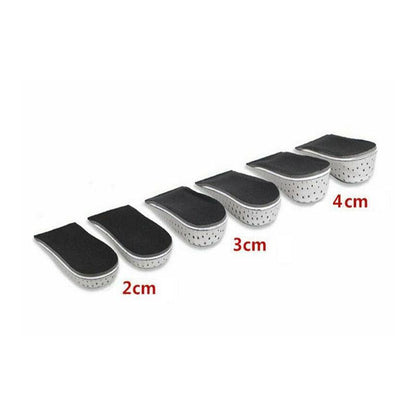 Heel Lift Insoles for Height Increase Invisible Cushion Pads for Shoes Unisex