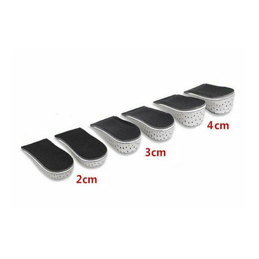 Heel Lift Insoles for Height Increase Invisible Cushion Pads for Shoes Unisex