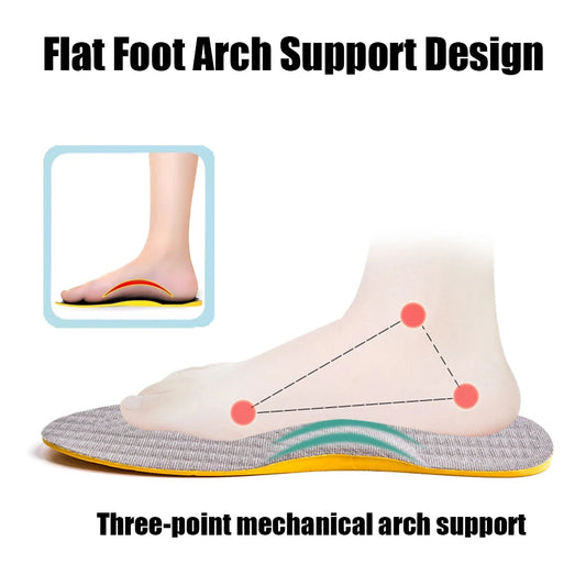 New Arch Support Flat Foot Orthopedic Insoles