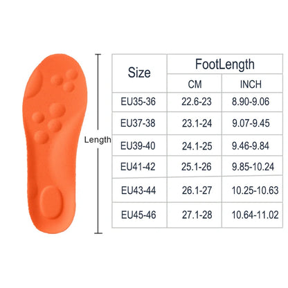 Latex Sport Insoles Soft High Elasticity