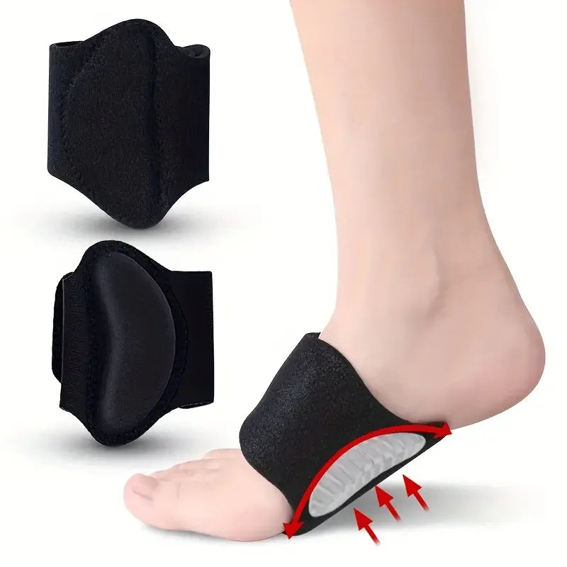 Compression Arch Support Brace for Flat Feet & Heel Pain Relief