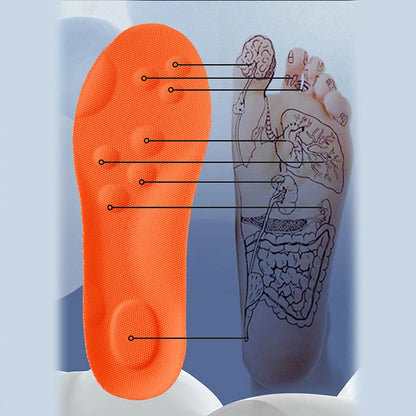 Latex Sport Insoles Soft High Elasticity