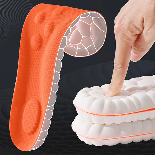 Latex Sport Insoles Soft High Elasticity