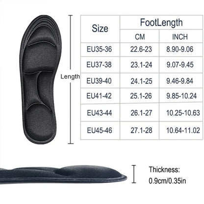 Massage Memory Foam Insoles
