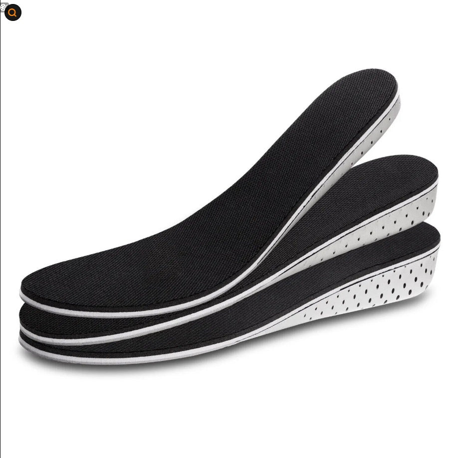 [US Ready] Men Women Invisible Height Increase Insoles Heel Lift Taller Shoe Inserts Pad