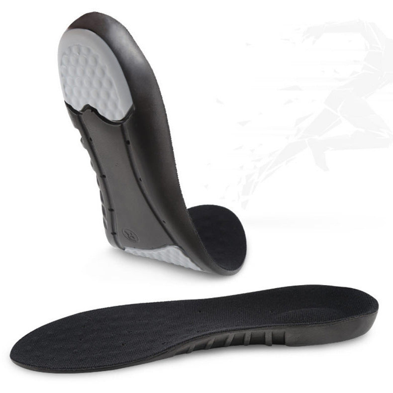 Men's And Women's Fashion Thickened Velvet PU Insoles