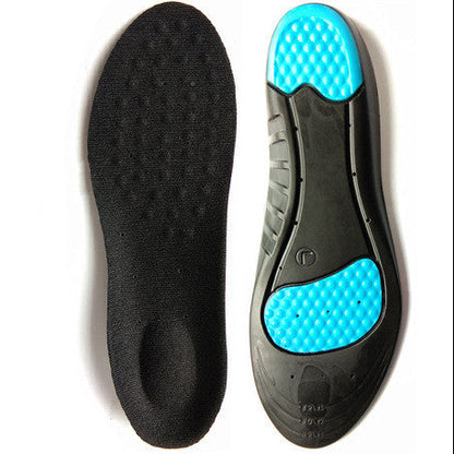 Men's And Women's Fashion Thickened Velvet PU Insoles