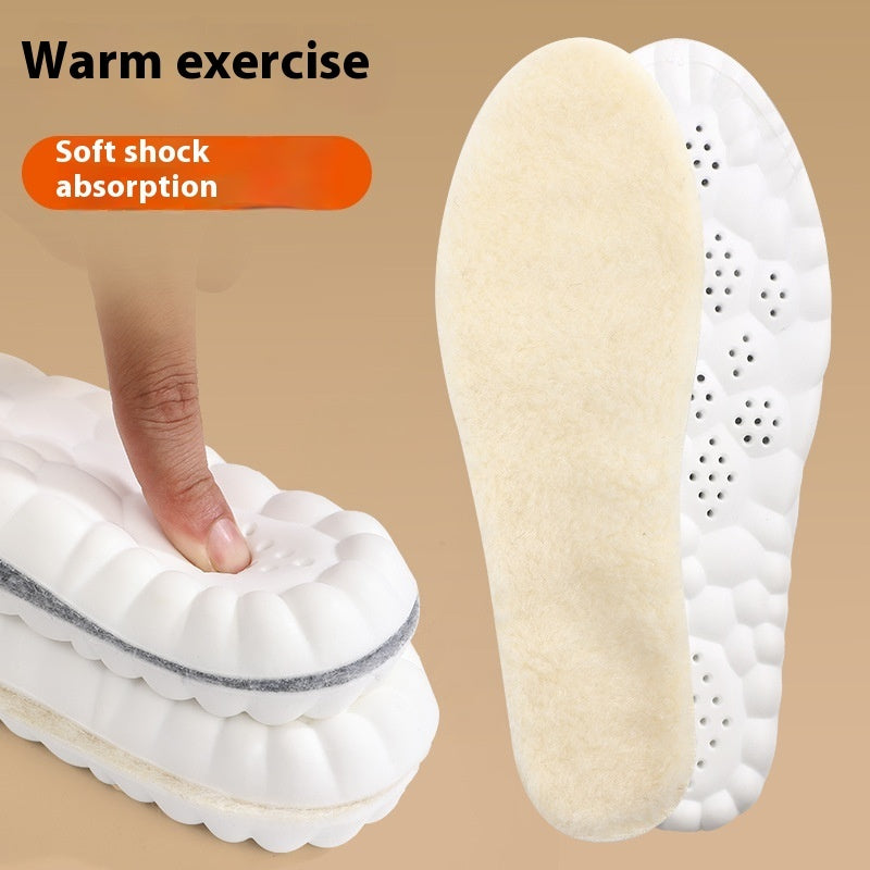 Thick Warm Real Cashmere Insoles