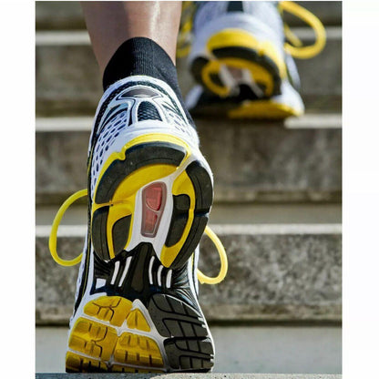 Foot Sleeve Plantar Fasciitis Compression Socks Achy Swelling Heel Ankle Black&Orange