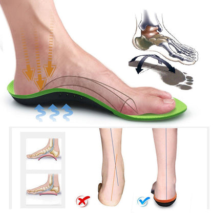 4 SizesOrthotic Insoles Arch Support for Flat Feet High Arches Plantar Fasciitis